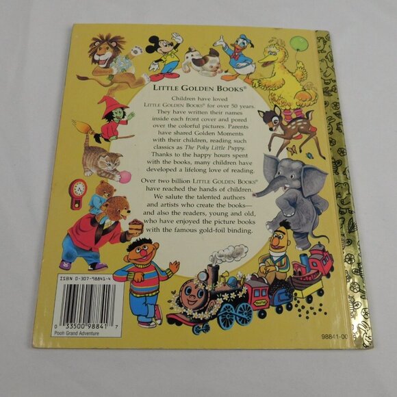 Pooh's Grand Adventure HC 1997 Search For Christopher Robin Disney Golden Book - Picture 2 of 6
